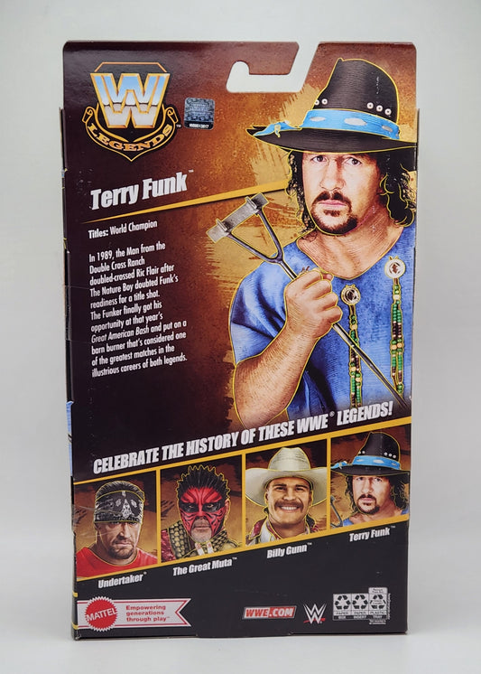 WWE Elite Collection Series- WWF Legends- Terry Funk (Chase Variant)
