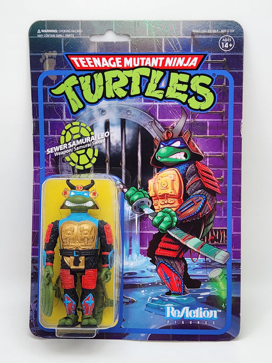 Super7 Reaction- Teenage Mutant Ninja Turtles- Samurai Leonardo