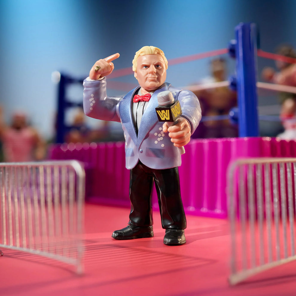 WWE Retro Superstars- Series 18- Ultimate Warrior, Virgil, Bobby "The Brain Heenan, King Harley Race (4-pack)