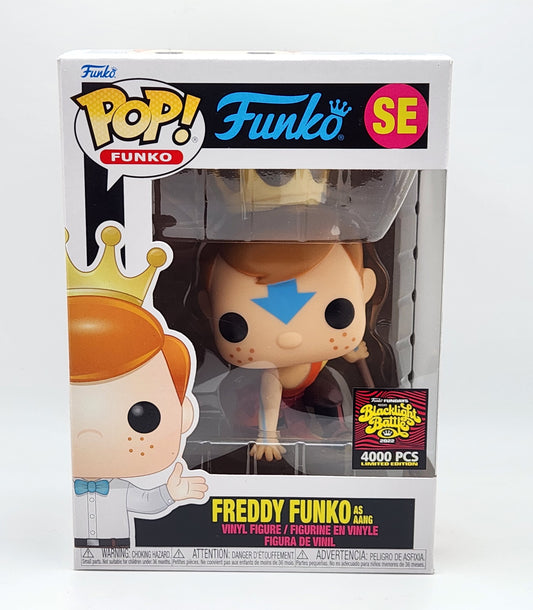 Funko Pop! SE- Fundays 2022: Blacklight Battle- Freddy Funko as Aang