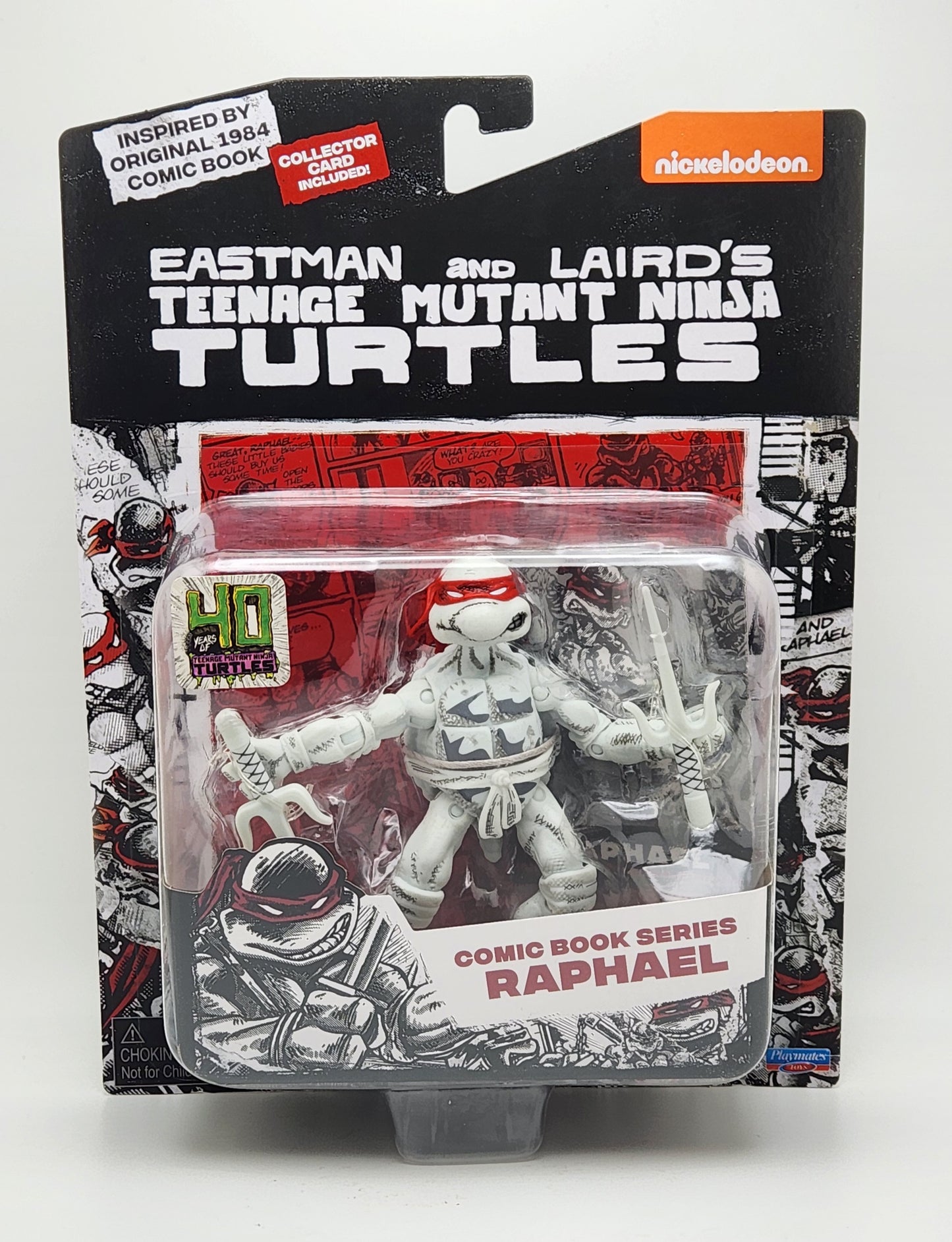 Teenage Mutant Ninja Turtles- Comic Book Series- Raphael (B&W Version) Eastman and Laird's