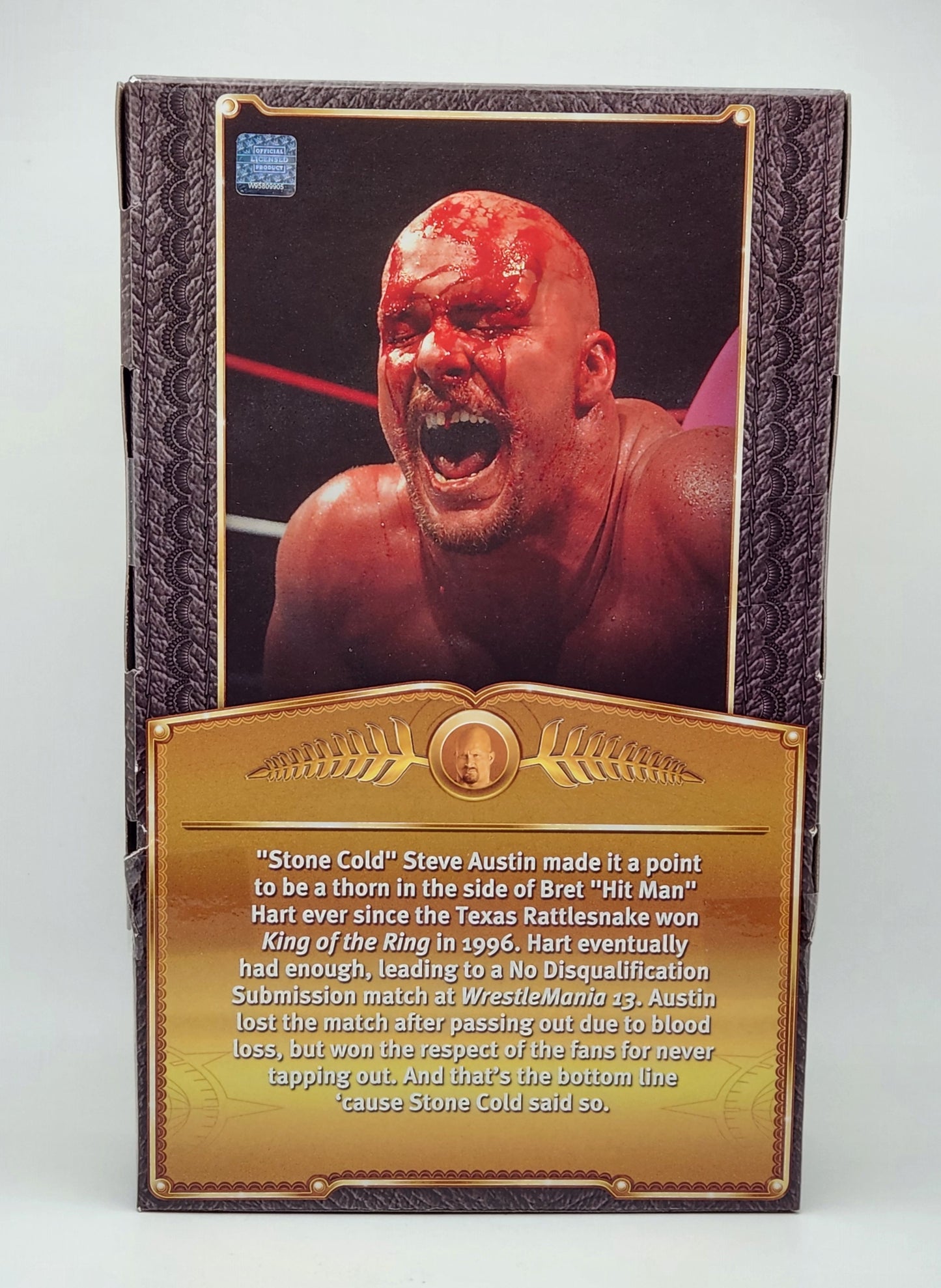 WWE Elite Collection Series- Defining Moments- Bloody Stone Cold Steve Austin (WM13)