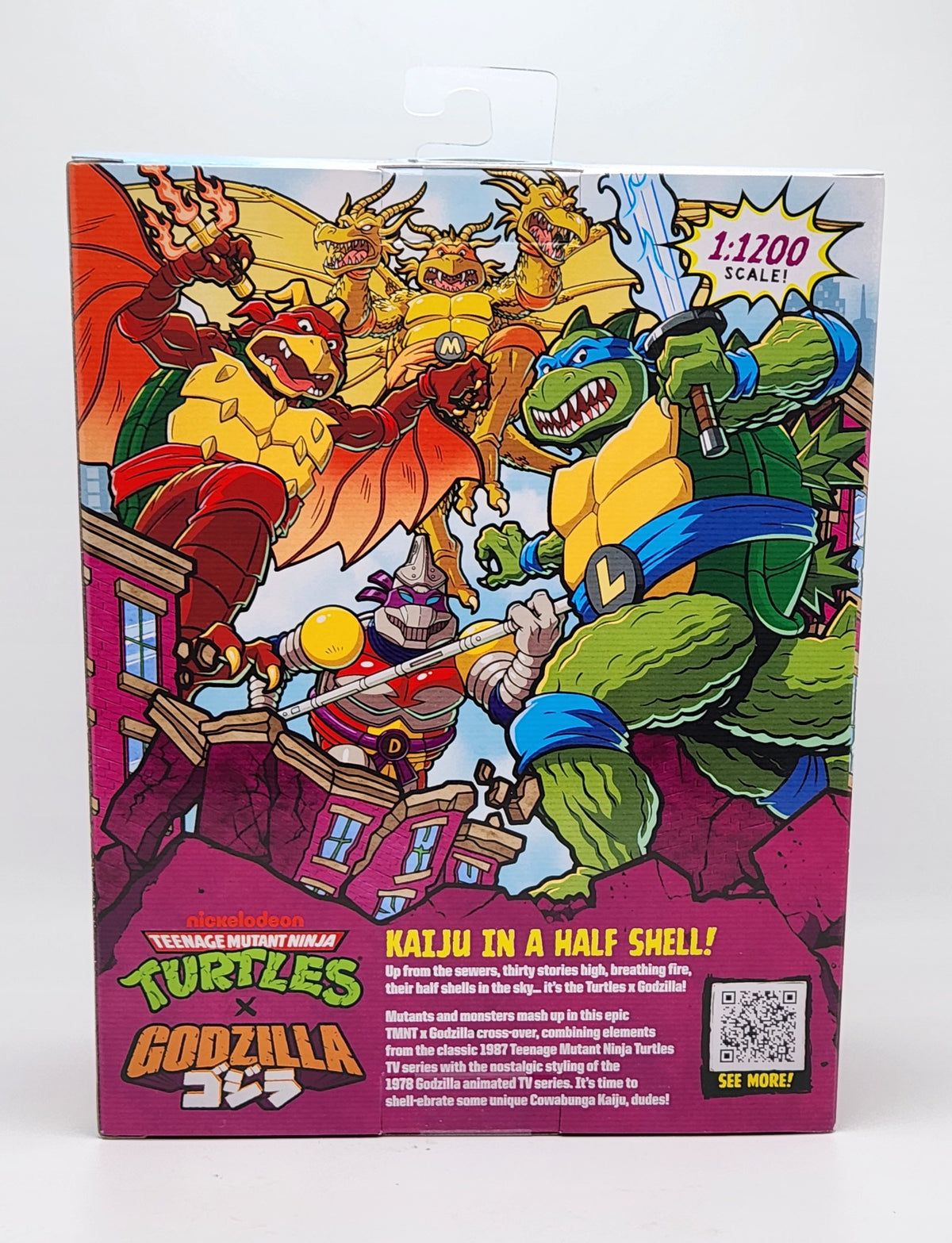 Teenage Mutant Ninja Turtles x Godzilla Mashup- Donnie x Jet Jaguar (Mechanical Mutant)