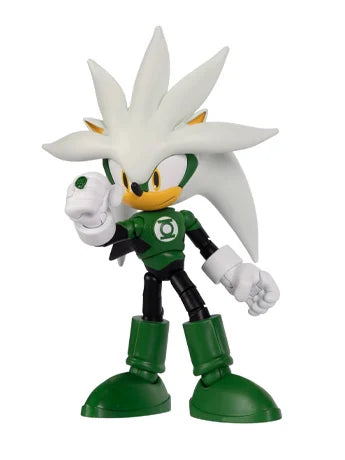 DC X Sonic the Hedgehog- Silver as Green Lantern (Jakks Pacific)