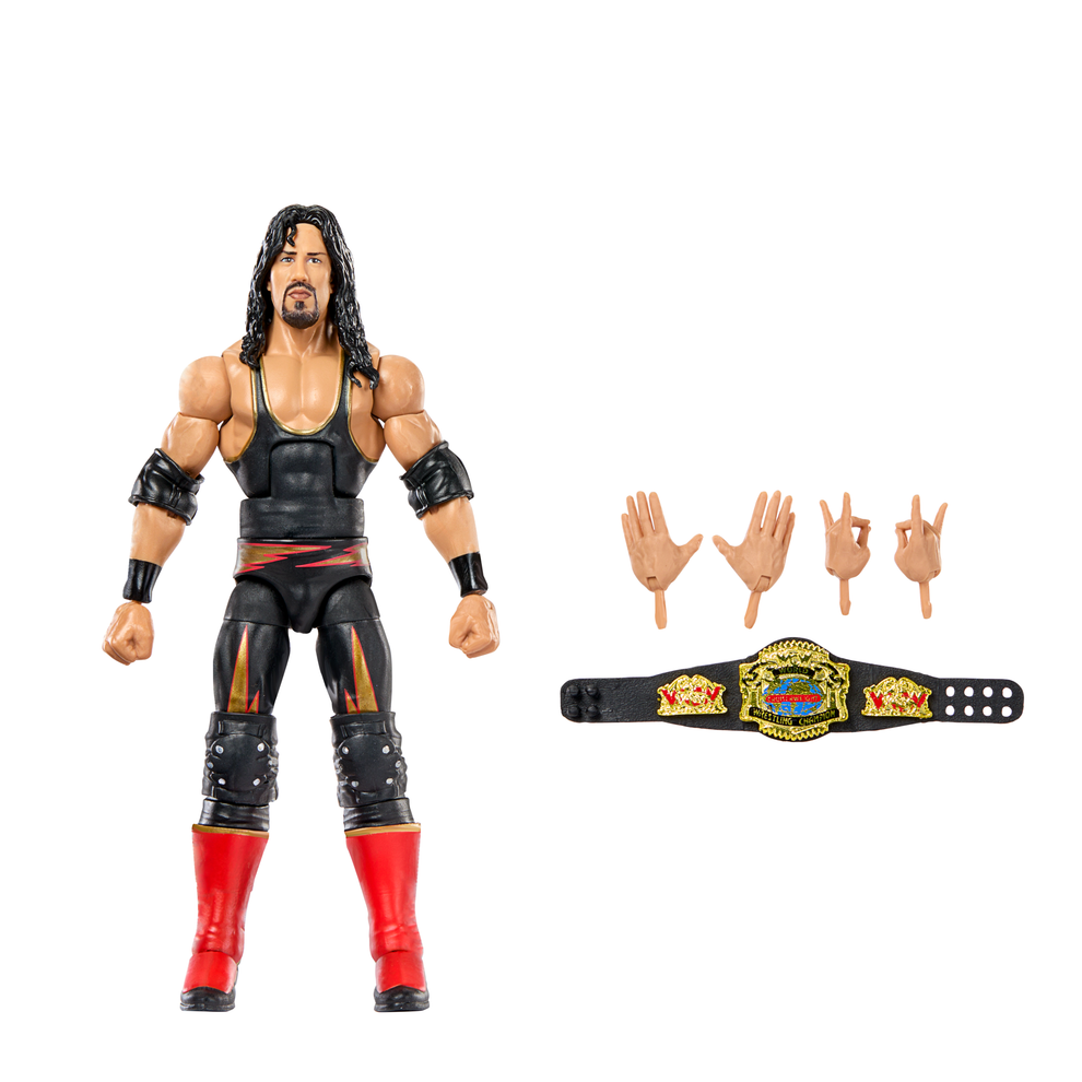 WWE Elite Collection Series- From The Vault Series 7- Syxx (Black & Gold)