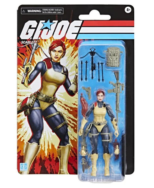 G.I. Joe Classified Series- Retro Cardback- Scarlett