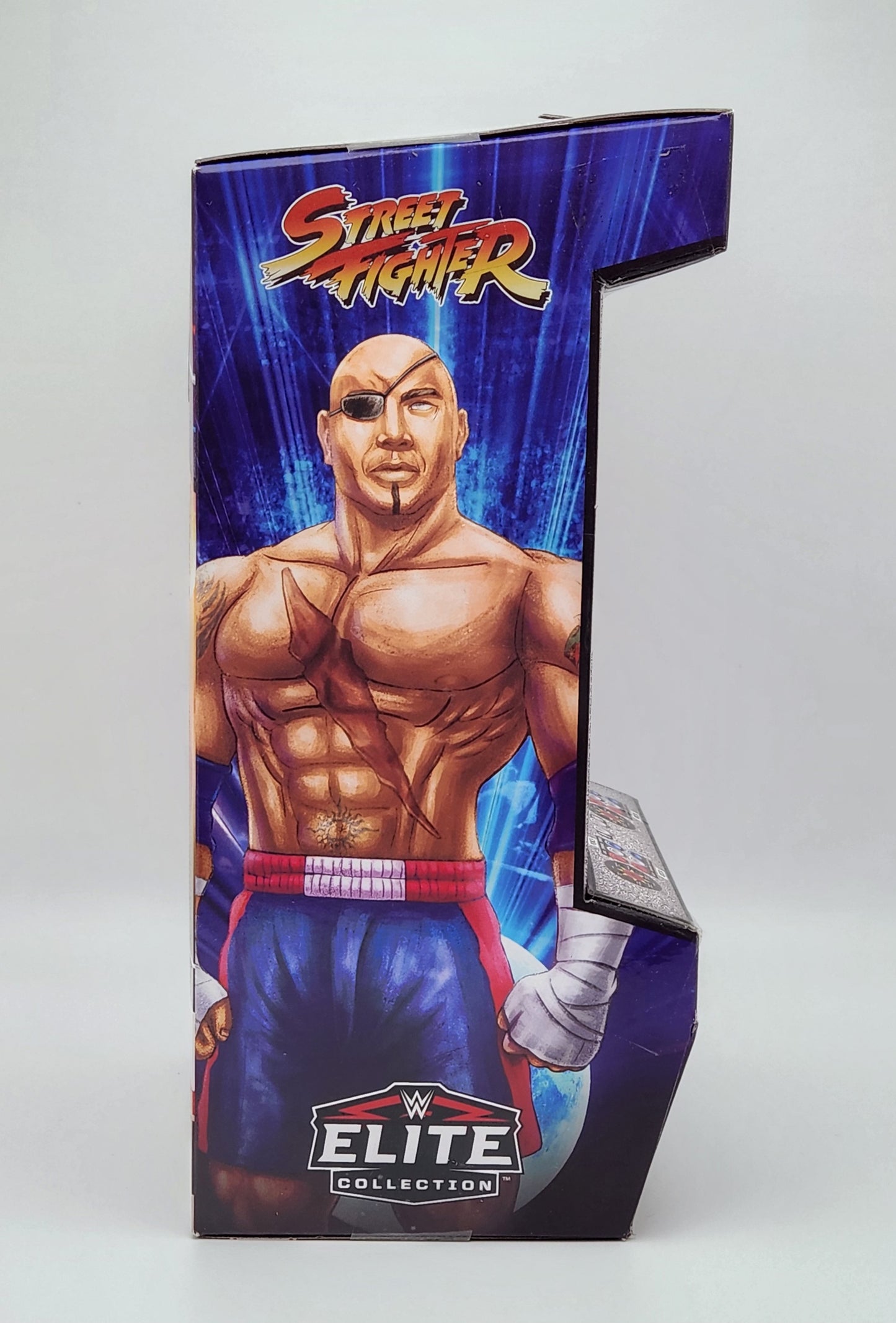 WWE x Street Fighter Elite Collection Series- Batista as Sagat