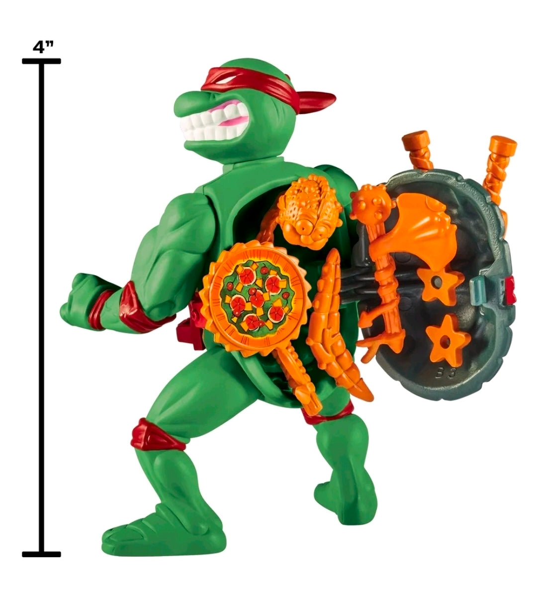 Teenage Mutant Ninja Turtles- Raphael with Storage Shell