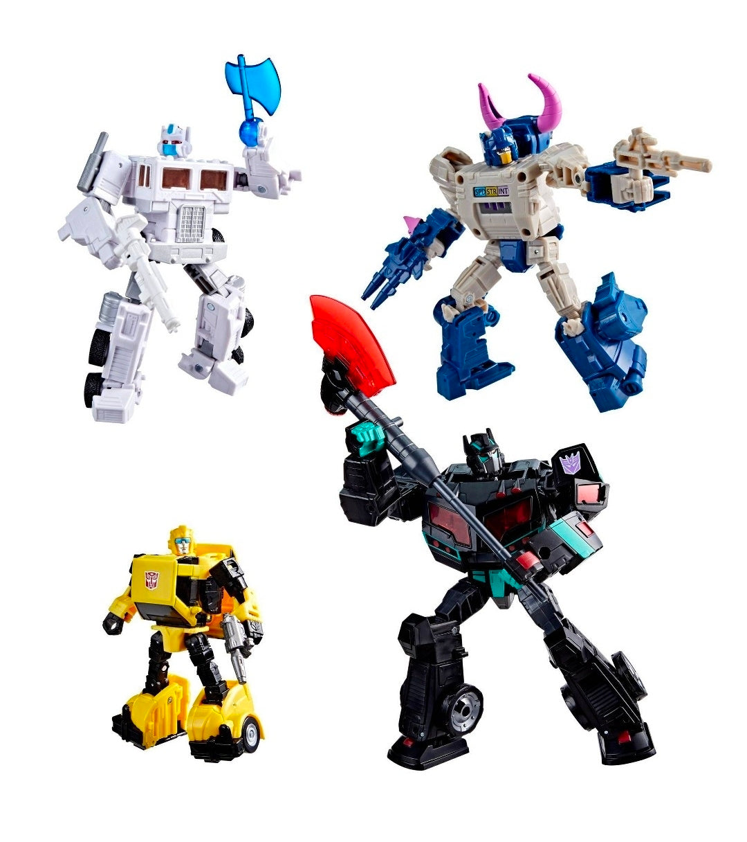 Transformers- Age of the Primes- Autobots vs Decepticons (4-pack)