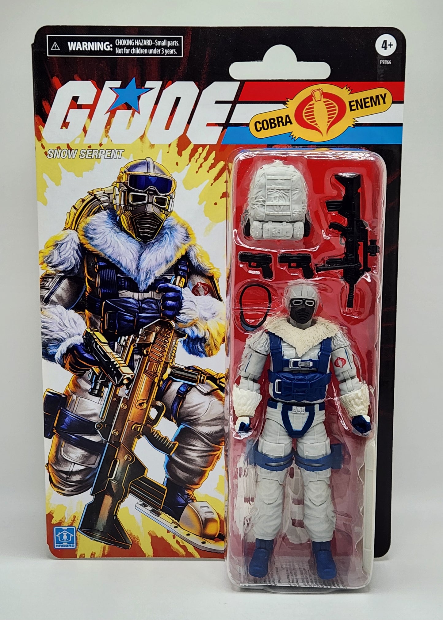 G.I. Joe Classified Series- Retro Cardback- Snow Serpent