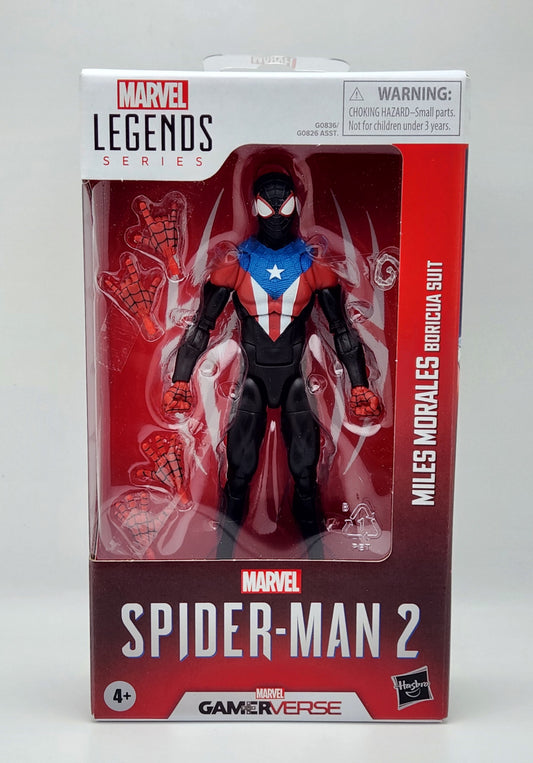 Marvel Legends Series- Spider-Man 2: Gamerverse- Miles Morales (Boricua Suit)