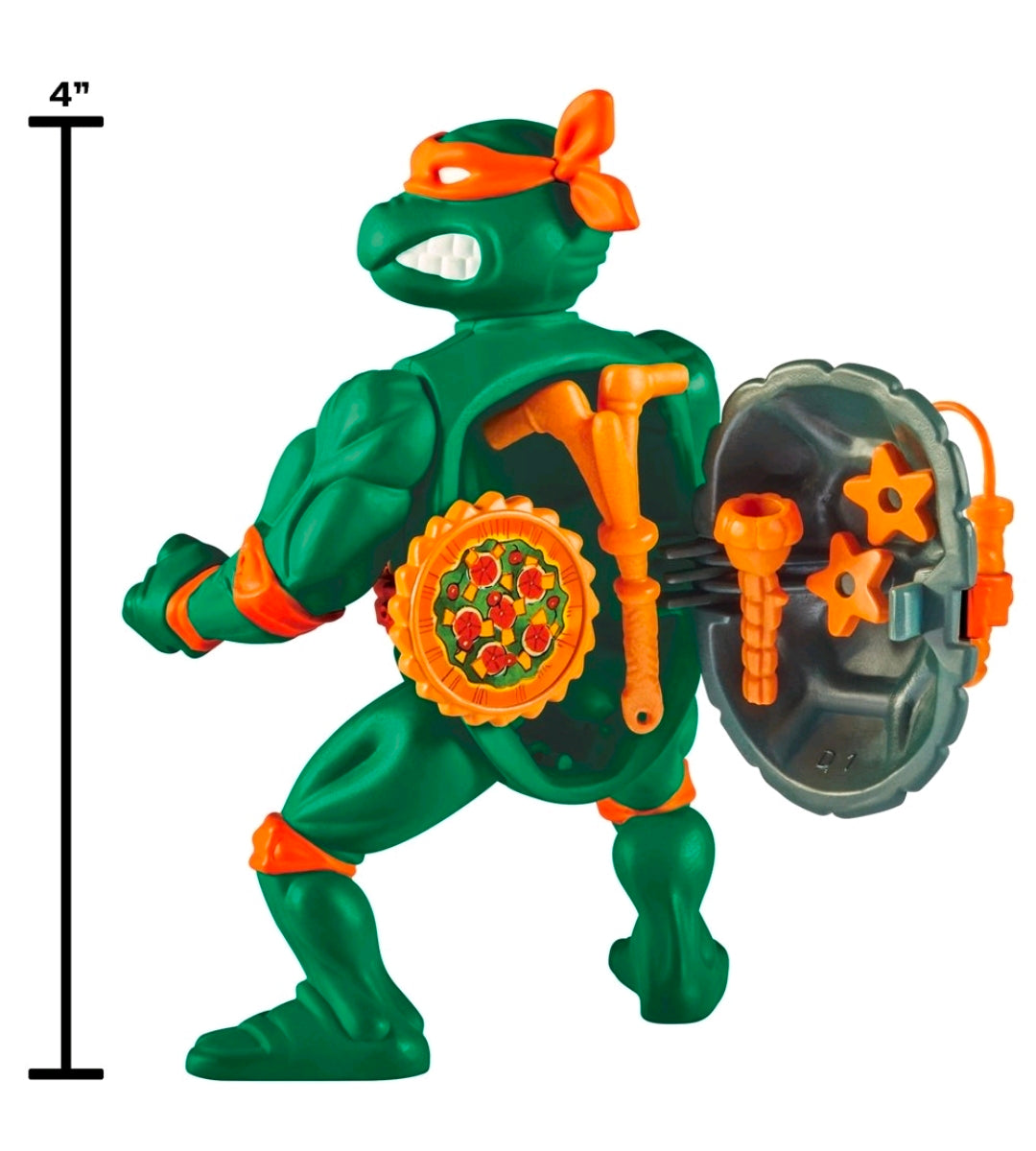 Teenage Mutant Ninja Turtles- Michelangelo with Storage Shell