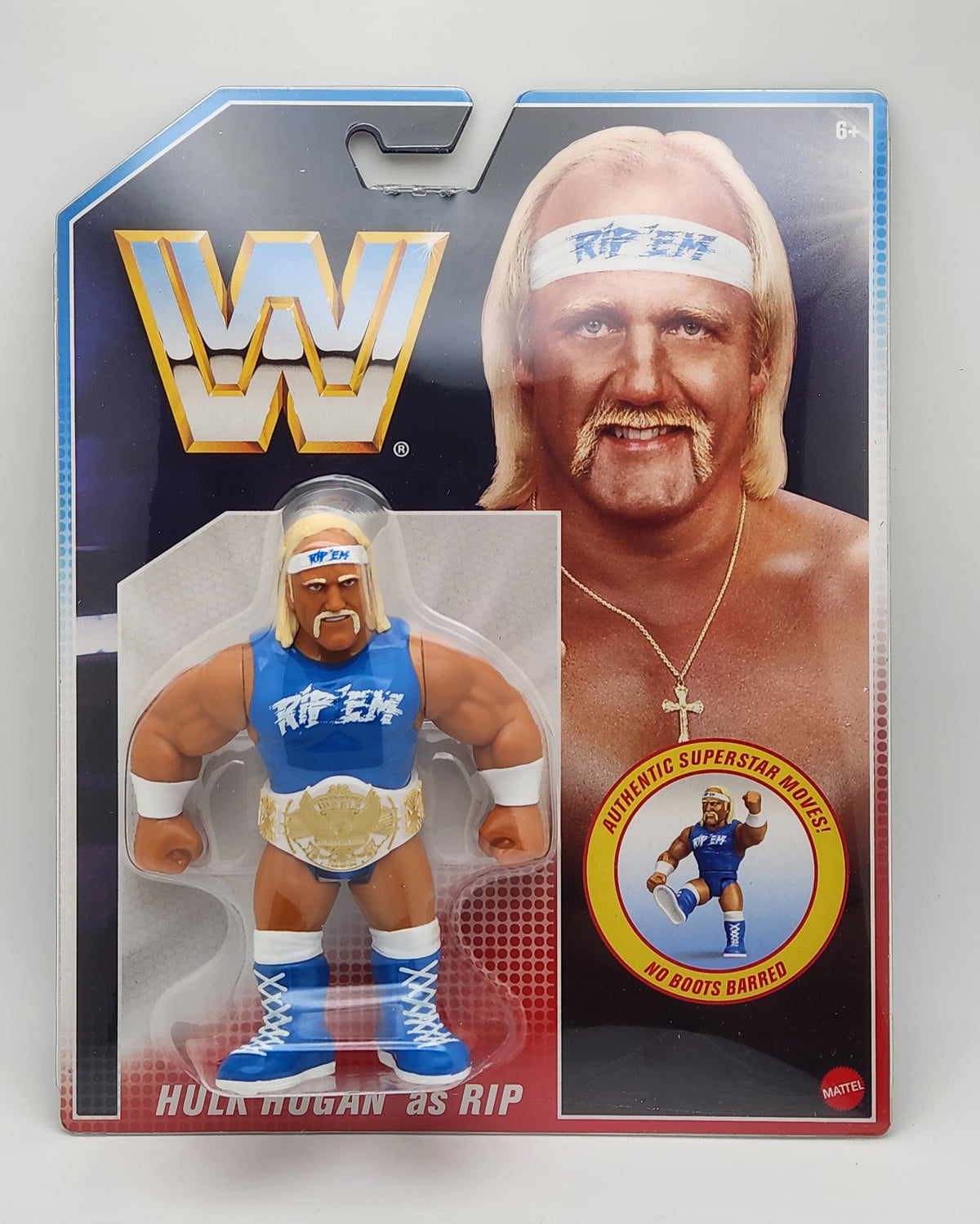 WWE Retro Superstars- Series 17- Miss Elizabeth- Hulk Hogan as "Rip", Zeus, Sensational Queen Sherri (4-pack)