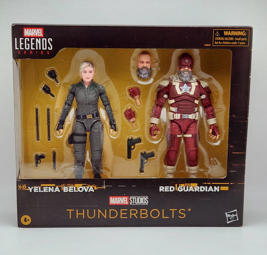 Marvel Legends Series Collection- Thunderbolts- Yelena Belova & Red Guardian (2-pack)