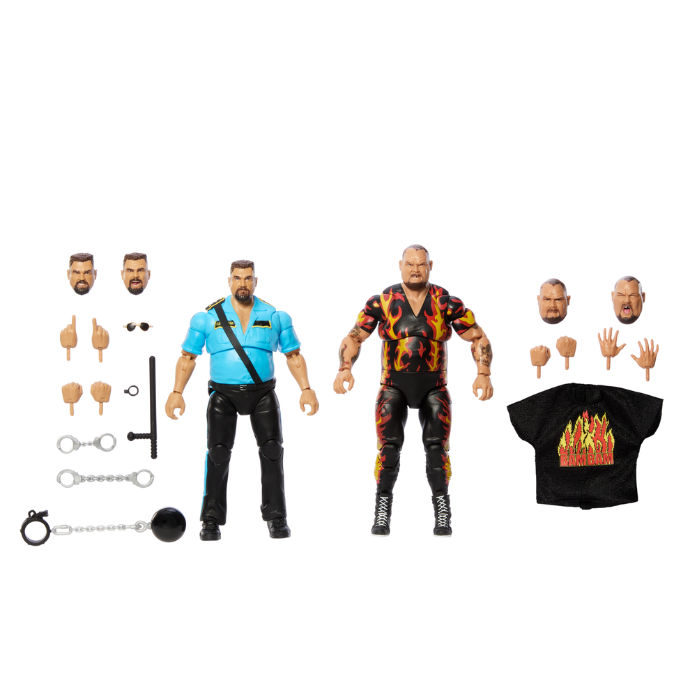 WWE Ultimate Edition- Coliseum Collection- Bam Bam Bigelow & Big Boss Man (2-pack)