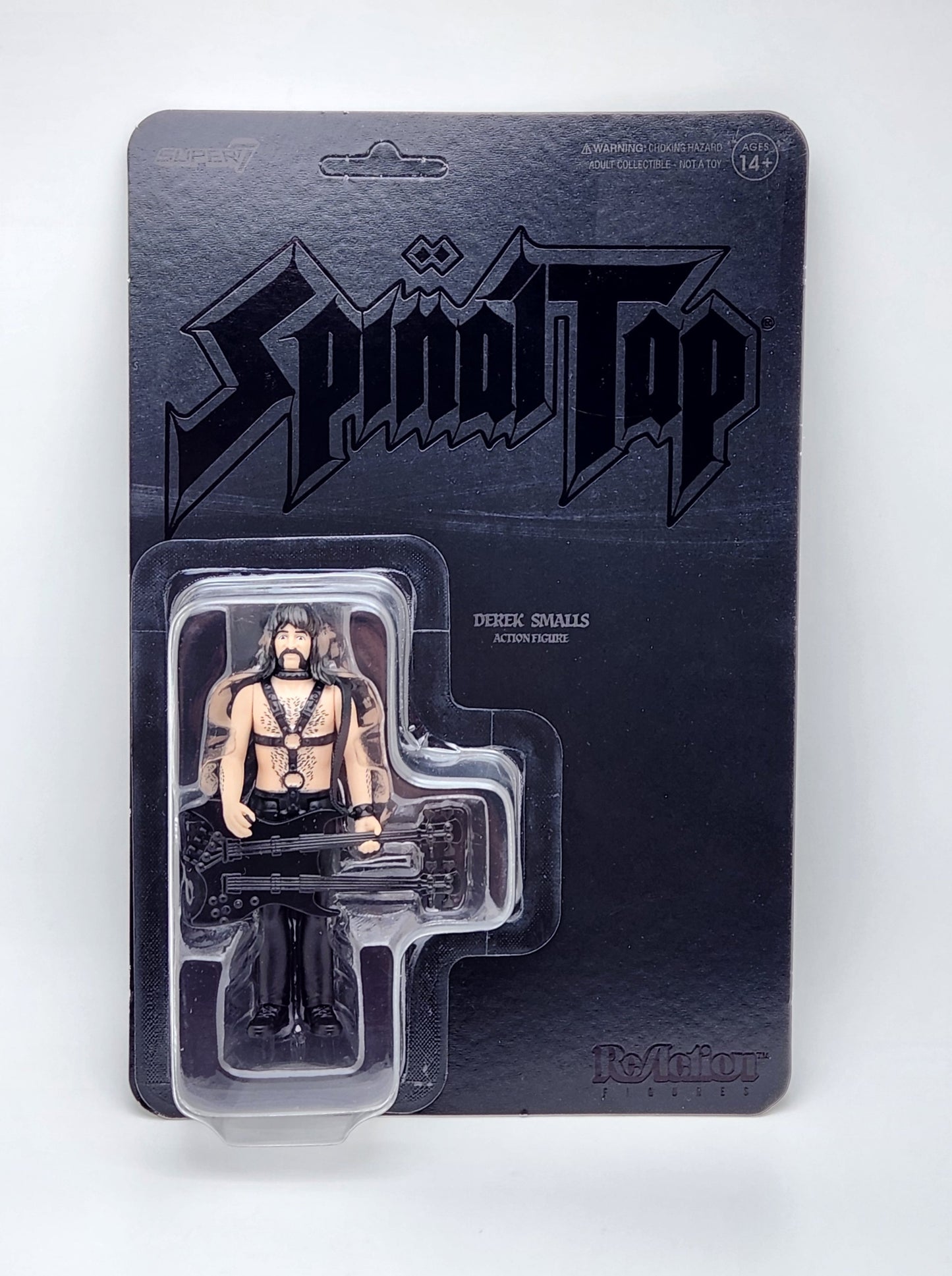 Super7 Reaction- Spinal Tap- Derek Smalls (None More Black)