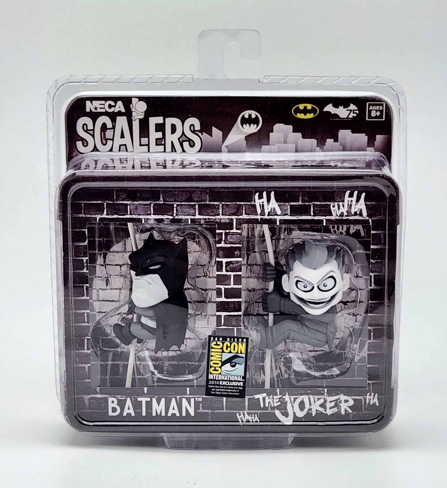 Scalers- DC- Batman & Joker (2-pack) (NECA)