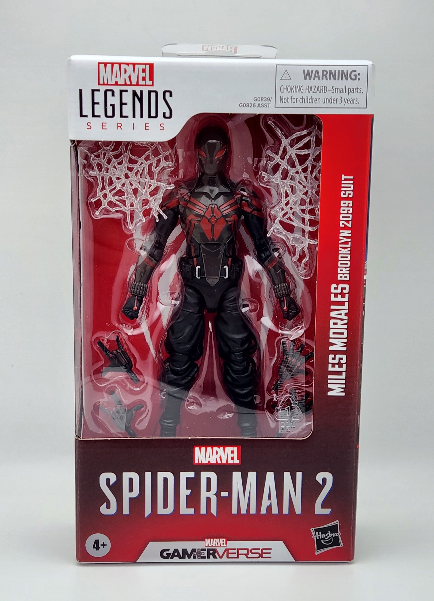 Marvel Legends Series- Spider-Man 2: Gamerverse- Miles Morales (Brooklyn 2099 Suit)