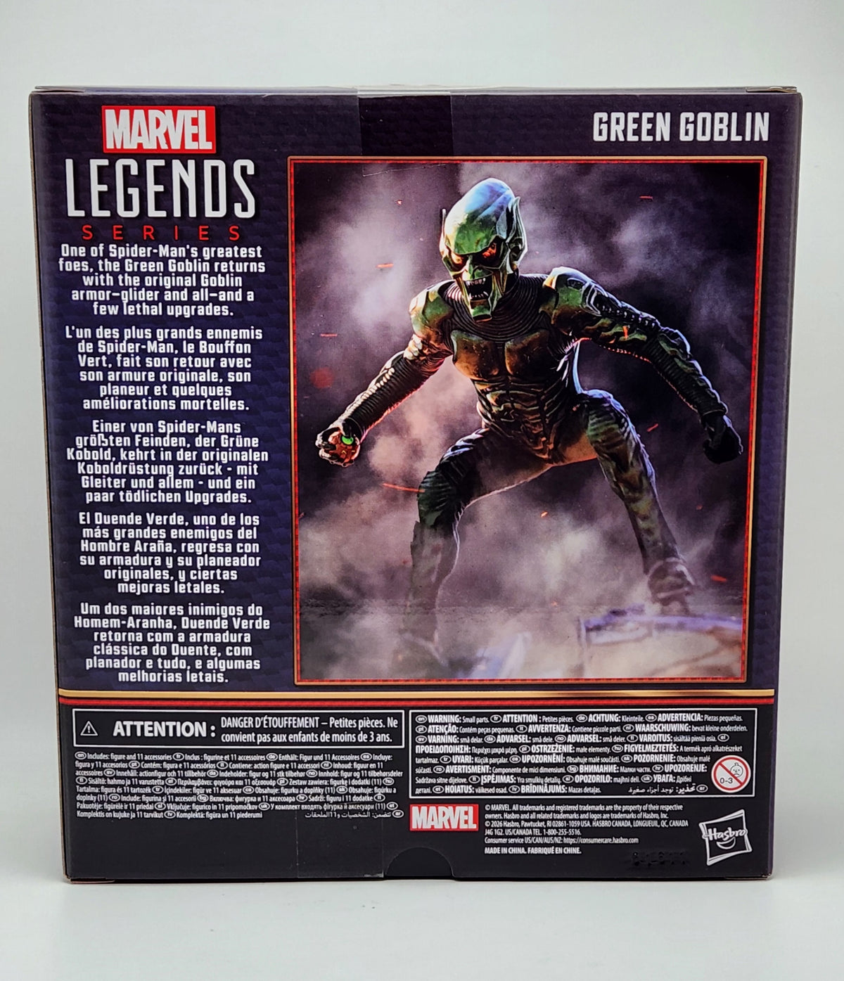 Marvel Legends Series Collection: Spider-Man No Way Home- Green Goblin