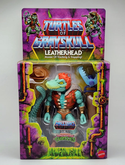 Teenage Mutant Ninja Turtles x Masters of the Universe: Turtles of Grayskull- Leatherhead