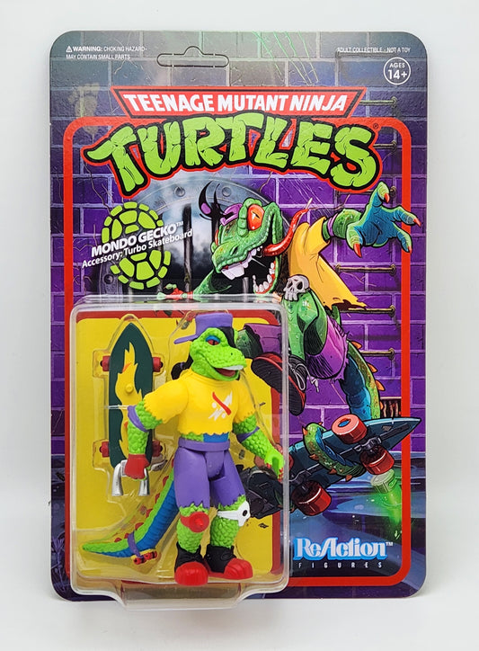 Super7 Reaction- Teenage Mutant Ninja Turtles- Mondo Gecko