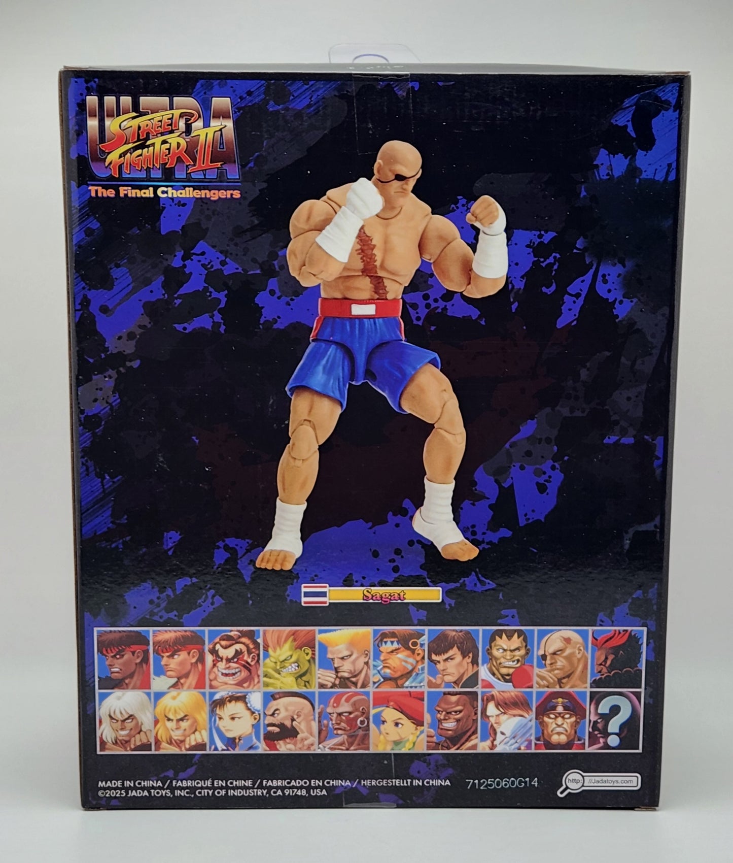 Ultra Street Fighter II- The Final Challengers: Sagat (Jada Toys)