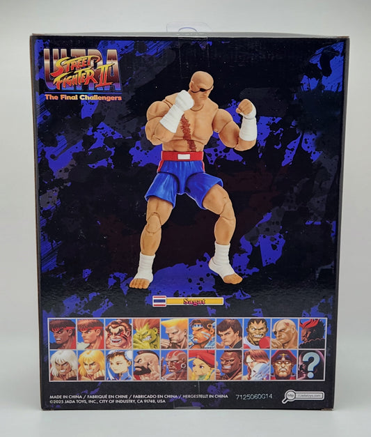 Ultra Street Fighter II- The Final Challengers: Sagat (Jada Toys)
