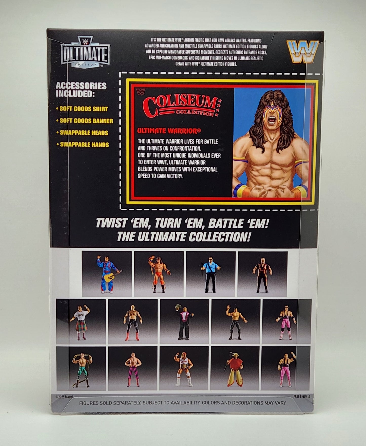 WWE Ultimate Edition- Coliseum Collection- Ultimate Warrior & The Honky Tonk Man (2-pack) Chase