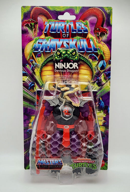 Teenage Mutant Ninja Turtles x Masters of the Universe- Turtles of Grayskull: Ninjor (Devious Dragon)
