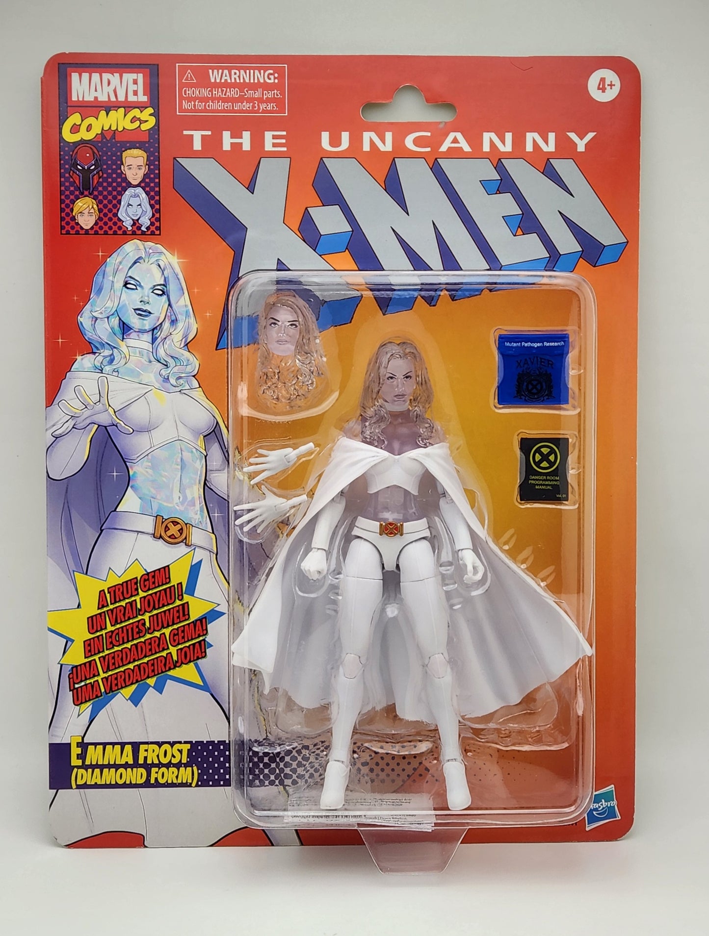 Marvel Legends Retro Collection Series- The Uncanny X-Men: Emma Frost (Diamond Form)