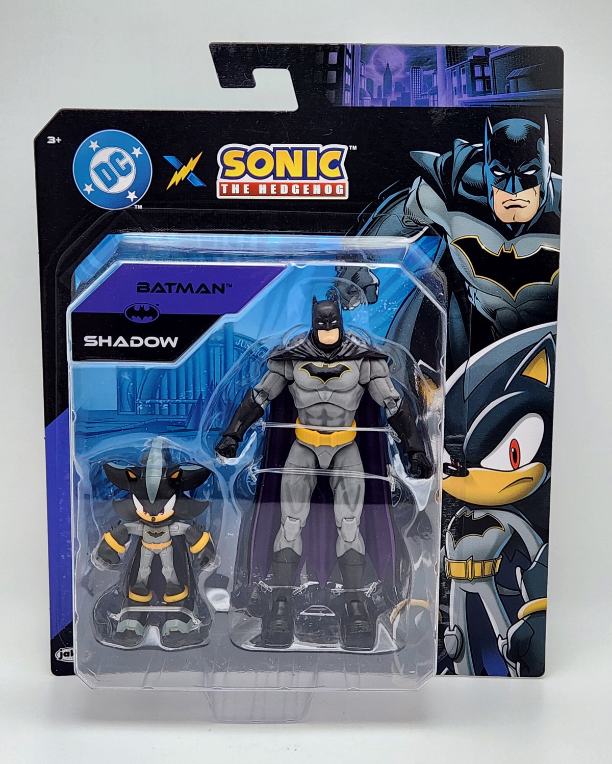DC X Sonic the Hedgehog- Batman & Shadow (Jakks Pacific)