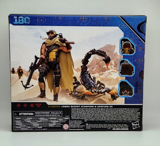 G.I. Joe Classified Series- Cobra Desert Scorpion & SKRP10N-25 (2-pack)