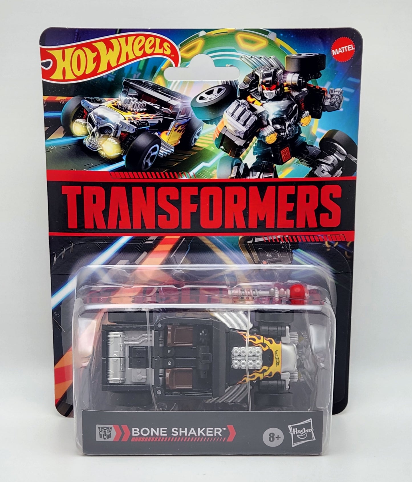 Transformers x Hot Wheels- Bone Shaker