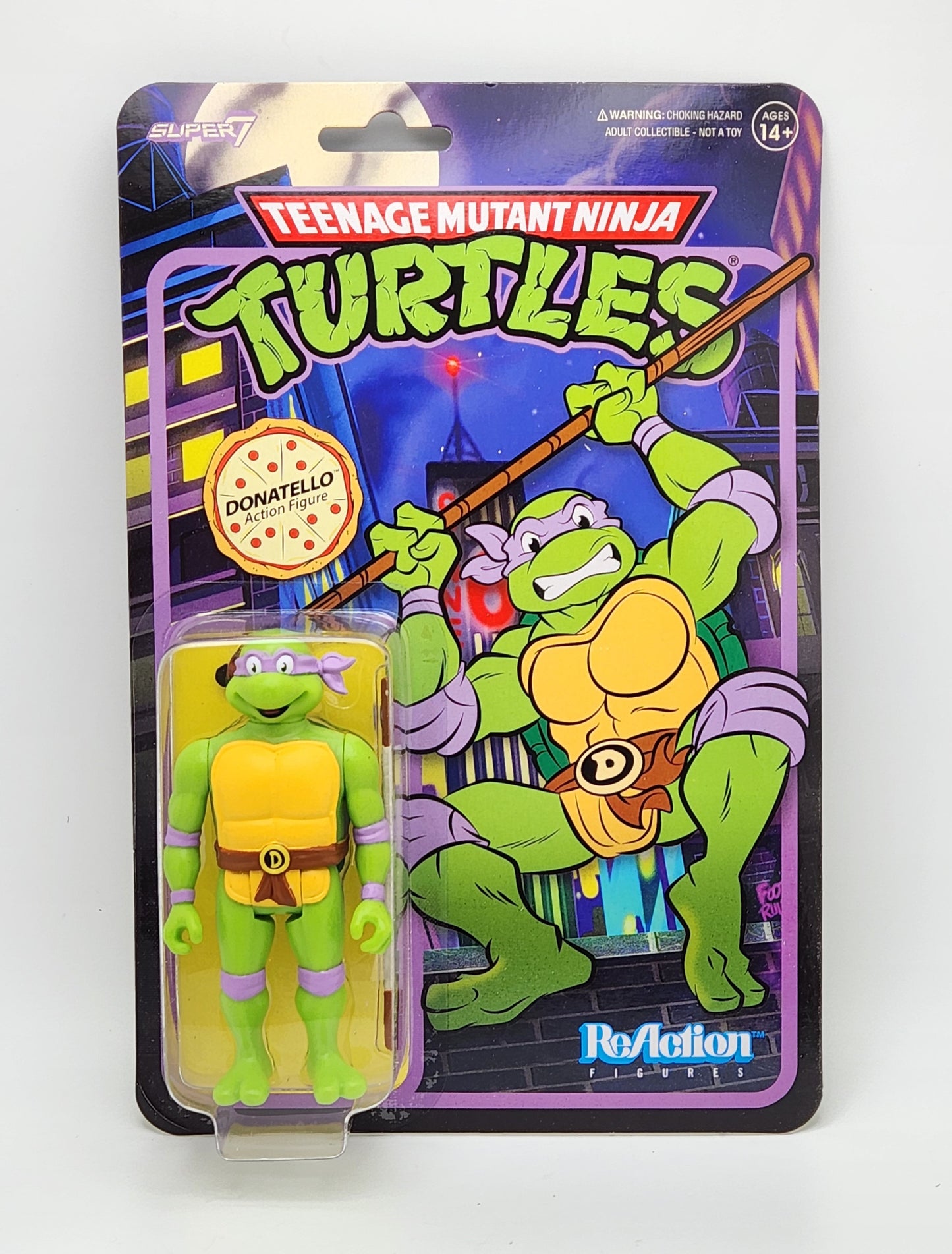 Super7 Reaction- Teenage Mutant Ninja Turtles- Donatello