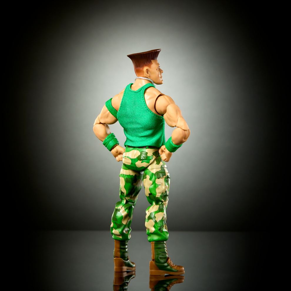 WWE x Street Fighter Elite Collection Series- John Cena as Guile