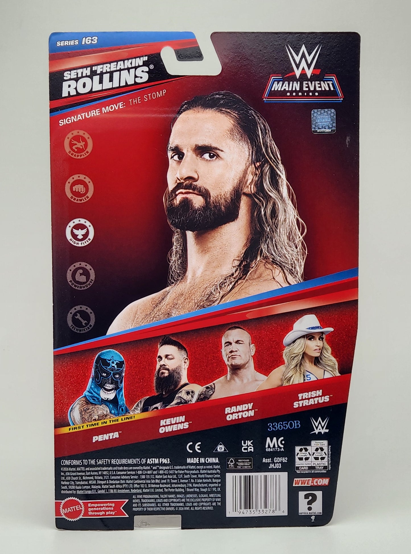 WWE Basic Series 163- Main Event: Seth "Freakin" Rollins
