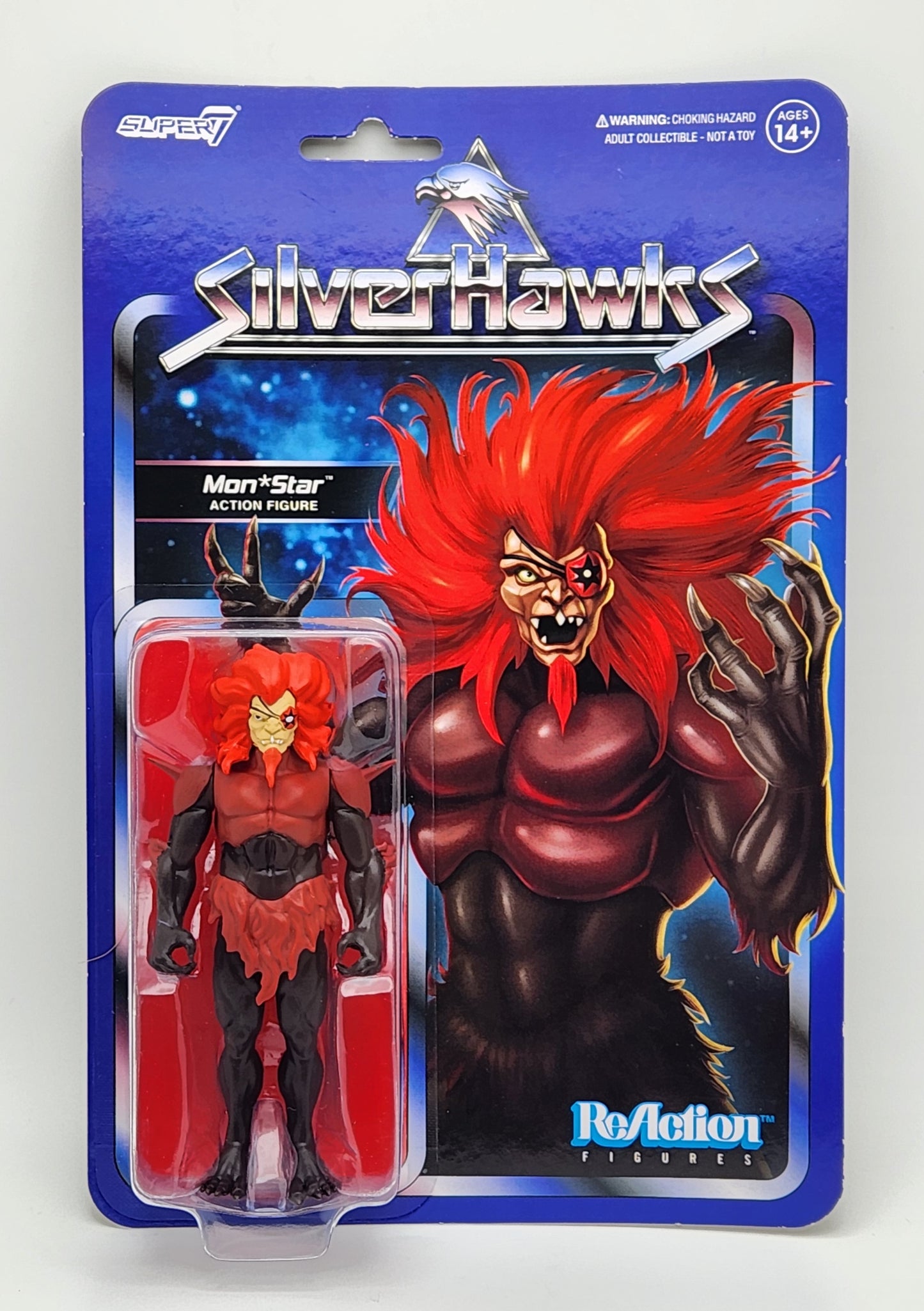 Super7 Reaction- SilverHawks- Mon*Star