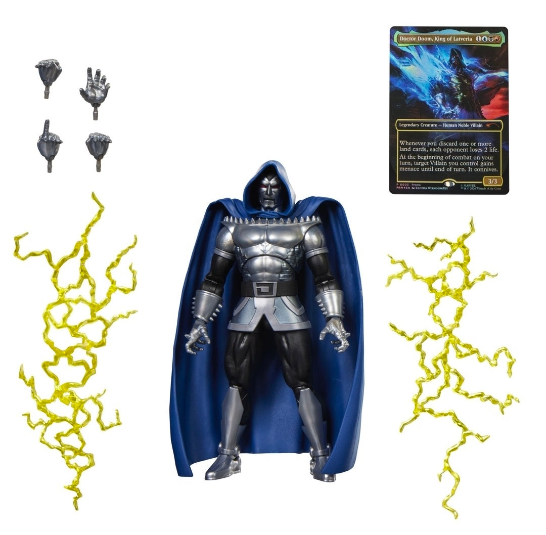 Marvel Legends Series Collection- Magic the Gathering- Doctor Doom 2099