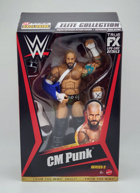 WWE Elite Collection Series- From The Vault Series 3- CM Punk (Straight Edge Society)