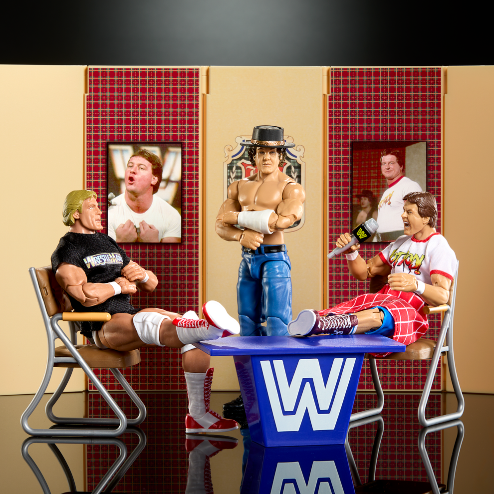 WWE Elite Collection Series- Piper's Pit (3-pack)