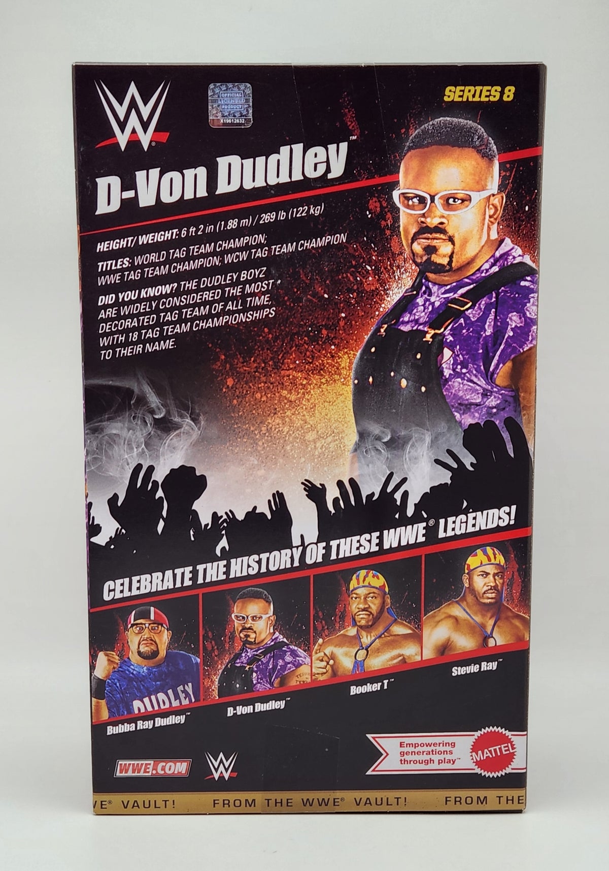 WWE Elite Collection Series- From The Vault Series 8- D-Von Dudley