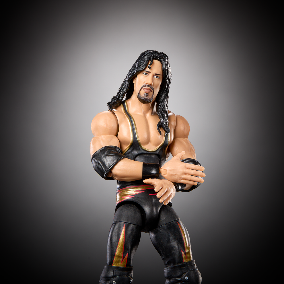 WWE Elite Collection Series- From The Vault Series 7- Syxx (Black & Gold)