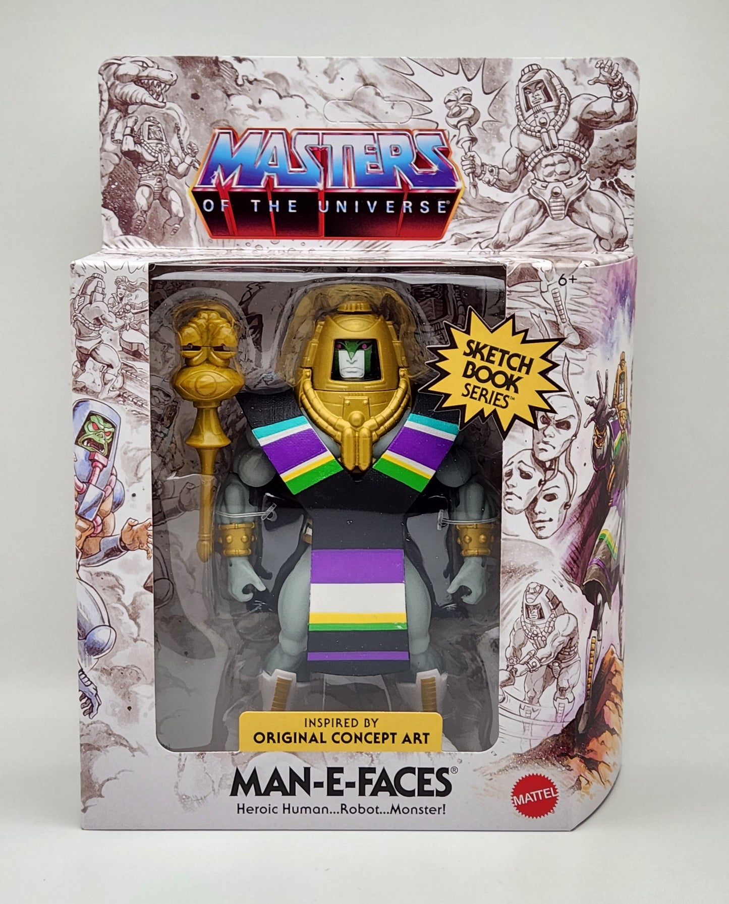 Masters of the Universe- Sketchbook Series: Man-E-Faces (Origins)