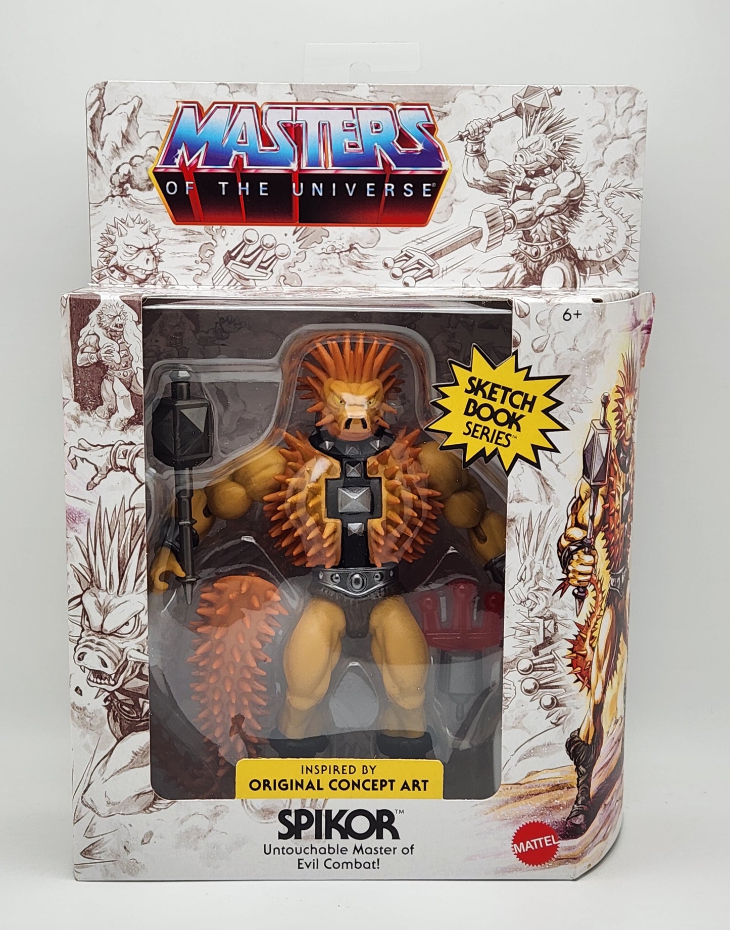 Masters of the Universe- Sketchbook Series- Spikor (Origins)