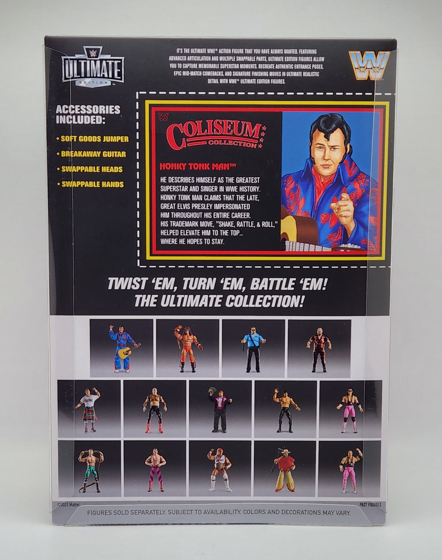 WWE Ultimate Edition- Coliseum Collection- Ultimate Warrior & The Honky Tonk Man (2-pack) Chase