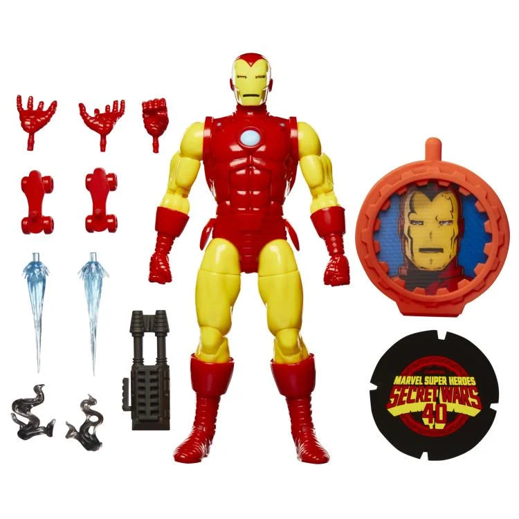 Marvel Legends Retro Collection Series- Secret Wars- Iron Man