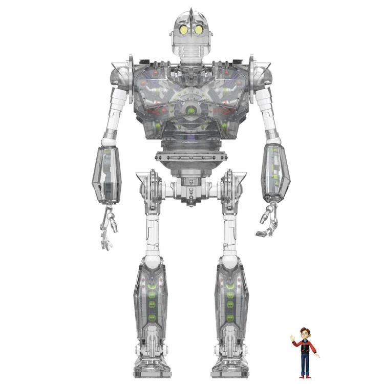 Super7- The Iron Giant- Super Cyborg Iron Giant (Clear Version)