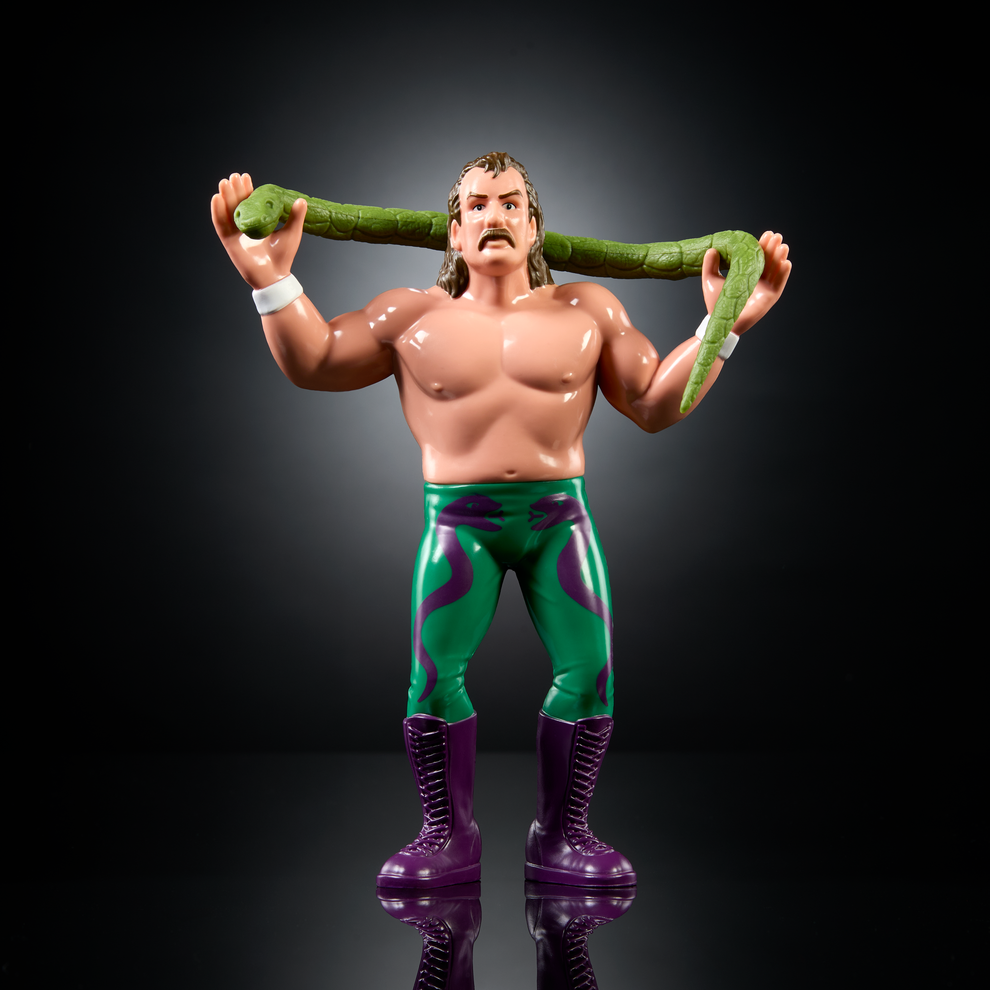WWE LJN Superstars- Jake "The Snake" Roberts (1980's Retro Collection Series) Black Card Chase Variant