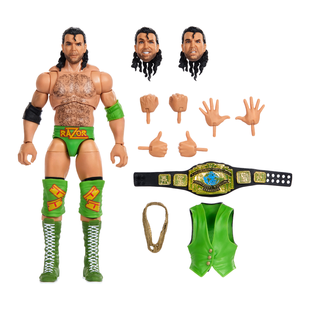 WWE Ultimate Edition- Razor Ramon (Green Outfit)