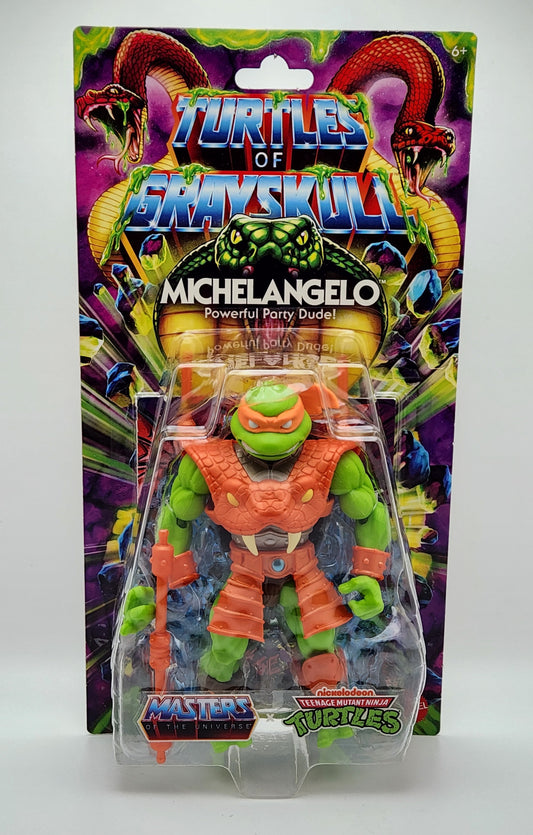 Teenage Mutant Ninja Turtles x Masters of the Universe- Turtles of Grayskull: Michelangelo